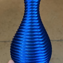 strukturiert Twist Vase verdrehte Vasen 3d print model - Mito3D
