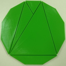 3d4kids polygon dissections math geometry polygons 3d print model - Mito3D
