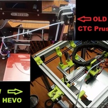 ctc prusa i3 pro upgrade --&gt mini hypercube evolution hevo build 3d printer upgrades 3d print model - Mito3D