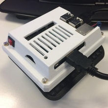 portable rpi pc arduino programming gadgets & electronics raspberrypi terminal console 3d print model - Mito3D