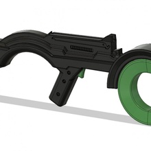 Saga Gewehr Comic Stütze Cosplay Replik 3d print model - Mito3D