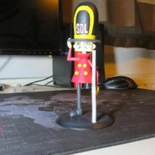 pezzo soldatino anime figura soldato giocattolo kyro 3d print model - Mito3D