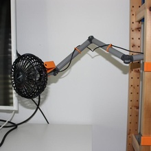 artikuliert Arm ivar Geschäft cool Schreibtisch Möbel Gadget modular Regal Sommer Ventilator Ikea heiß Luft 3d print model - Mito3D