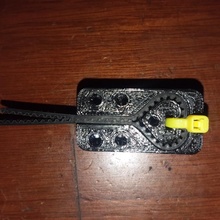 amar quadra gt2 cinto suporte braçadeira beltclamp beltholder 3d print model - Mito3D