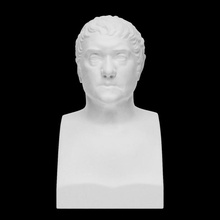 andrey italinsky scan bust face head man portrait marble russia 3d print model - Mito3D