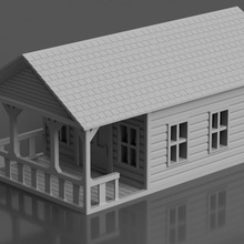 country cabin game games miniatures terrain toy toys wargames wargaming miniature boardgames boardgame tabletop wargame 28mm gaming 3d print model - Mito3D