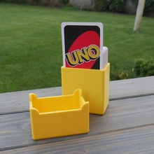 card box - uno tabletop case cover design game games play custom boardgame cards 3d print model - Mito3D