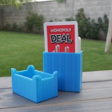 card box - monopoly deal case cover design game games play custom boardgame cards monopolydeal 3d print model - Mito3D