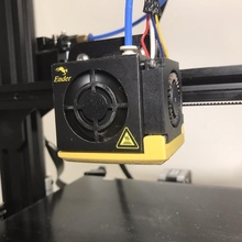 creality ender 3 cooling fan duct 3d print model - Mito3D