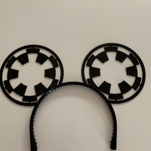 star wars ears - galactic empire fan art starwars disneyland disney headband edge disneyworld galaxy's batuu 3d print model - Mito3D