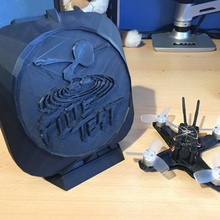 flite tester diablotin Cas gaine tj Cadre drone flitetest 3d print model - Mito3D
