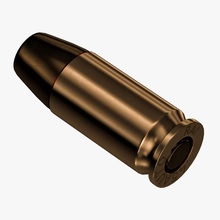 45 acp proiettile 3d di munizioni le arnament la cartuccia clip pinza arma da fuoco libero pistola mesh modello patrono ray realistici giro shell vista stiffme1ster v 3d print model - Mito3D