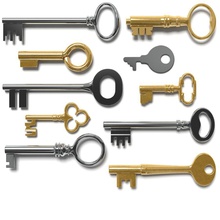 10 keys access accessibility architecture security det door elements gate hardware home house industrial industry key keychain lock metal model props safe safety secret stasma tool 3d print model - Mito3D