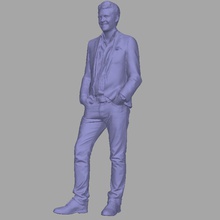 163 de fondo carácter la multitud juego chicos humanos inferior lowpoly masculino hombre modelo personas persona poli project3dgp scan 3d print model - Mito3D