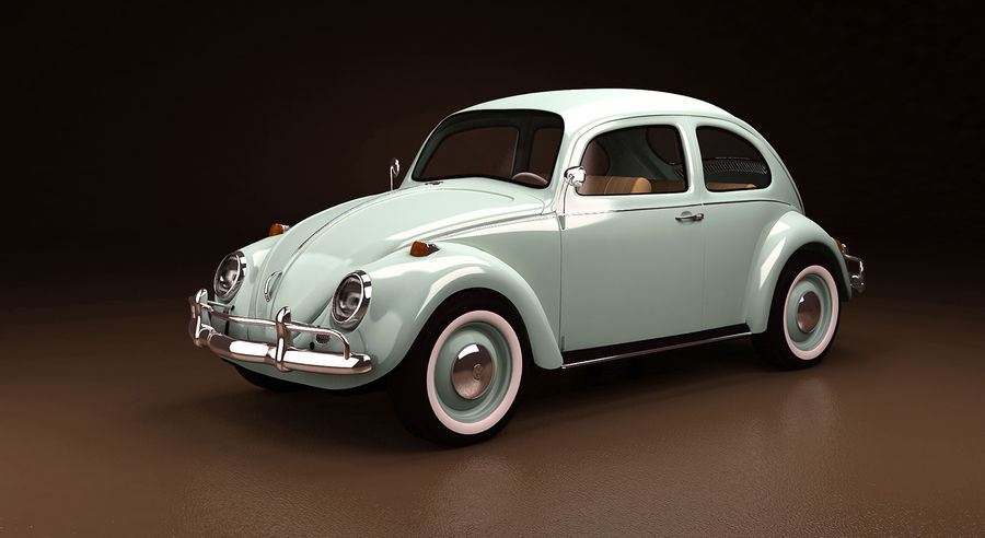 3d-volkswagen-beetle-classic-car 1970s 3d antique auto automobile beetle blue car classic compact german industrial machine mehdi2 model old realistic retro small vehicle vintage volkswagen vray 3D print model - Mito3D