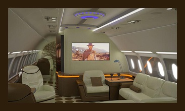 O negócio 3d assento do avião aeronaves de negócios cadeira mobiliário móveis interior jet modelo vip titus123 3d print model - Mito3D
