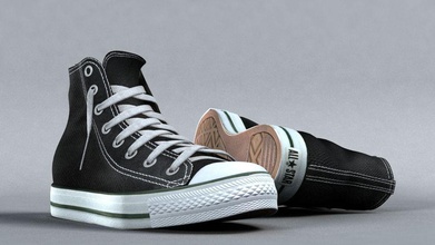 3d spor ayakkabı converse aksesuar tüm basketbol karakter chuck kıyafetler lowtop model niezlabiba kauçuk çalıştırın kumluk sneakers tek yıldız taylor trampki 3d print model - Mito3D