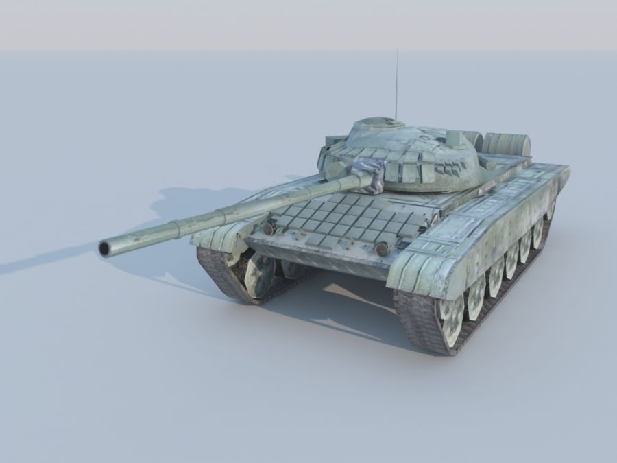 3d t-72 tank low-poly 72 afv armor armour dragman game high iraq lower military model poli poly polygon res russian soviet t t72 t72m vehicle weapon 3D print model - Mito3D