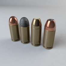 45 acp munição munições bala calibre cartucho perigo o design equipamento arma de fogo hunter militar modelo rifle tiro esporte jornais 3d print model - Mito3D