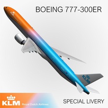 777 klm especial de decoração 300 o ar aeronaves avião aeroporto a boeing civis comerciais egpjet3d jogo jet jumbo modelo passageiro sim especiais super transporte 3d print model - Mito3D