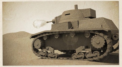 7tp Lehçe hafif tank 7 patlama silah ağır öldürmek ışık askeri model natholas bir cilalı vurdu ton iki araç savaş dünya İkinci Dünya Savaşı 3d print model - Mito3D