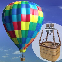 air balloon aircraft altimeter ballon blimp detail fly hot machine men model sky transport travel vehicle 3d print model - Mito3D
