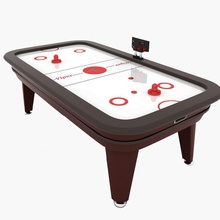 air hockey table amusement arcade birdfix compete detail fun game leisure model paddle playing pub puck scored shot sport vray 3d print model - Mito3D