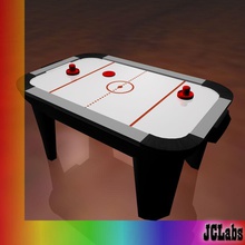 air hockey amusement arcade bar coins furnishings game gameroom jclabs leisure model operating paddle parking pub puck scoreboard sport table tableware 3d print model - Mito3D