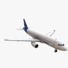 airbus a320 200 320 3degestar aircraft airline airliner airplane carrier commercial flight generic jet model passenger plane transport 3d print model - Mito3D