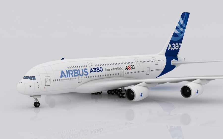 airbus a380 200 300 330 a330 aircraft airline airliner airplane airways civilian commercial emirates fly jet plane termixx 3D print model - Mito3D