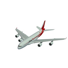 airplane v1 airplane1 aircraft printable lowpoly 3d print model - Mito3D