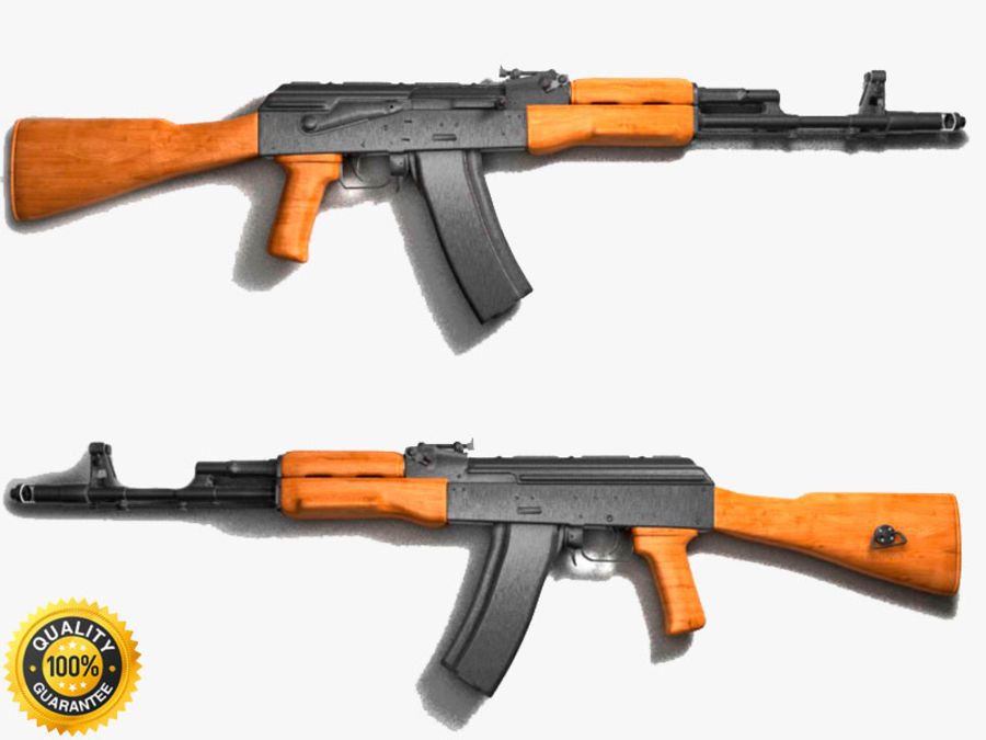 ak-47 assault rifle 3dguarantee 47 ak automatic carbine firearm game gun kalashikov kalashnikov machine model war weapon 3D print model - Mito3D