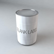 aluminum can blank label box consumer container design food grocery household labeled market model packaging store supermarket tradecraft 3d print model - Mito3D