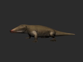kenarlarında yüzen ambulocetinae hayvan bobeer01 dino dinozorlar soyu tükenmiş model doğa 3d print model - Mito3D