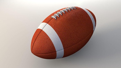 o futebol americano 3d grafx americana bolas modelo esporte superbowl eua 3d print model - Mito3D