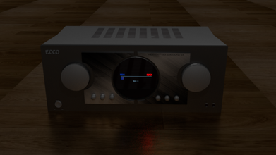 amplificatore stereo l'elettronica 3d print model - Mito3D