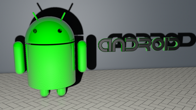 android i caratteri 3d print model - Mito3D