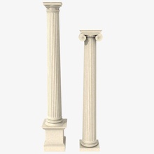 antiken Säulen Antike Altertum Architektur classic Spalte korinthischen Dekoration detail doric Elemente empire Griechenland ionisch ist lexxiam Marmor Modell Denkmal roman 3d print model - Mito3D