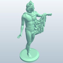 apollo v1 people printable lowpoly 3d print model - Mito3D