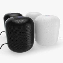 apple homepod 2017 activé l'assistant l'audio de contrôle l'appareil dynamique l'électronique goodproducts google la maison modèle musique pod smart haut-parleur voix vray 3d print model - Mito3D