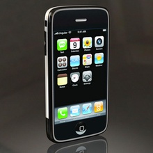 l'iphone d'apple apple cellule cellulaire de la communication d'affichage l'électronique gprs à portée main macintosh mobile modèle pekdemir téléphone technologie l'écran tactile sans fil 3d print model - Mito3D