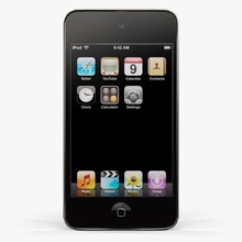 apple ipod touch 4 geração 3d 3doverstock a o áudio dispositivo digital eletrônica entretenimento inferior mac macintosh modelo mp3 música pessoal jogador pod poli estéreo tela sensível ao toque walkman 3d print model - Mito3D