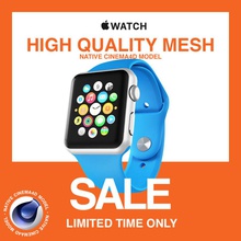 apple watch sport 42mm sale limited time only 38 38mm 42 6 aluminum band blue buckle c4dsource case classic clock computer cordless edition electronics gold iphone iwatch limit mm model modern pda phone silver stainless steel 3d print model - Mito3D