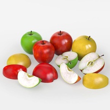 elma toplama meyve apple mimarlık dekorasyon yemek gıda altın goodproducts büyükanne jonagored mutfak model ağır smith V-ray'in 3d print model - Mito3D