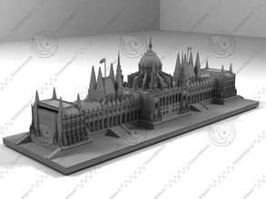 architectural monument budapest architecture historic model relic structure tkachmikhailo 3d print model - Mito3D