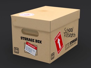 archive boxes box brown container corrugated court dossier file hiddevandijk law mail model move paper police post report school storage study transport work 3d print model - Mito3D