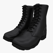 l'armée bottes 3degestar l'accessoire de l'architecture armée terre démarrage caractère vêtements éléments sexe masculin l'homme militaires modèle personnes chaussures la neige soldat d'hiver 3d print model - Mito3D