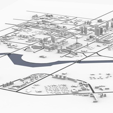 astana şehir scape 2017 3d mimarlık bina e mod expo kazahstan model modelarchitecture sahne gökdelen kule 3d print model - Mito3D