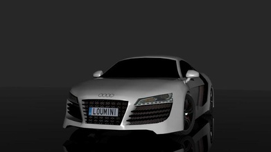 audi r8 aaronstahley car luxury model sport vehicle 3d print model - Mito3D
