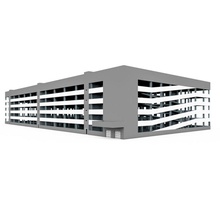 otomatik otopark antonio ayrı mimarlık oto bina buonarotti araba şehir düz garaj endüstriyel iç metropolis model ny nyc dükkanı gökdelen sokak yapısı kentsel 3d print model - Mito3D